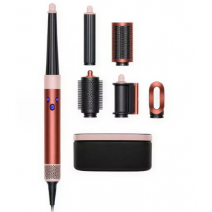 Мультистайлер для волосся Airwrap 6 насадок синій 1300 Вт стайлер плойка для волосся локонів і укладки Рожевий HP-4R