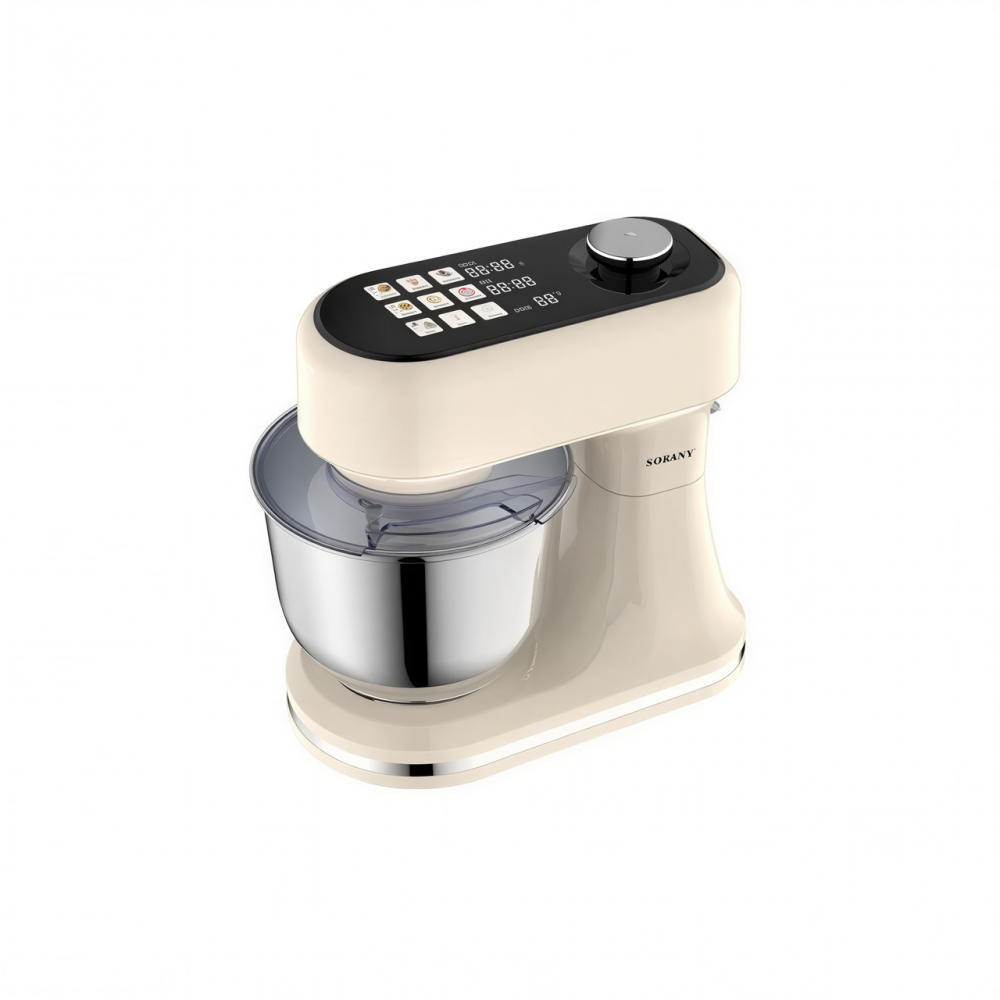 Планетарный миксер Sokany 1500 Вт с чашей 6 л 9 режимов скорости SK-05016