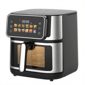 Аэрогриль электрический Sokany 8 литров сенсорная мульти печь 2000 Вт аэрофритюрница бытовая для дома SK-10118