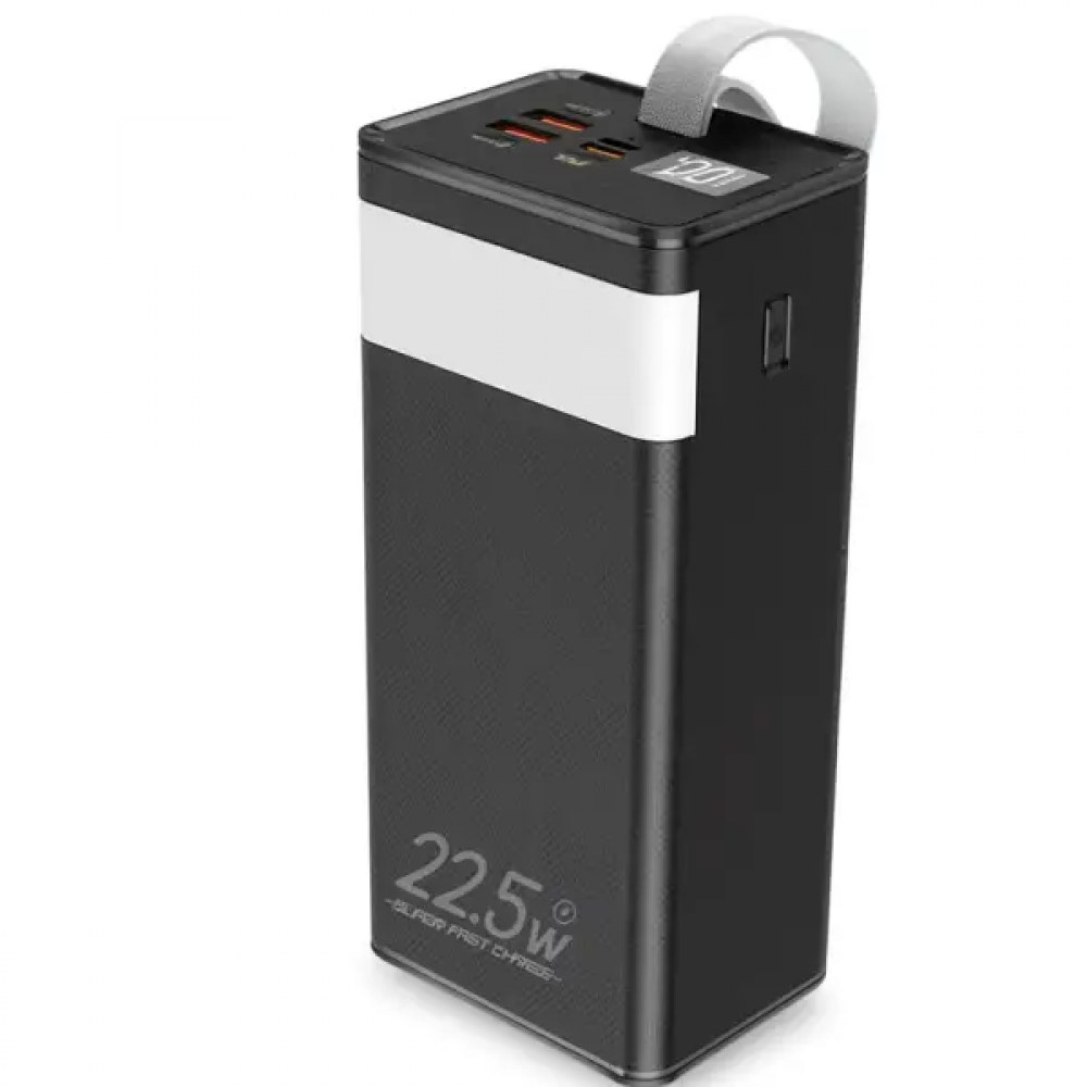 Повербанк LEVINO 50000 mah с фонариком USB-C/USB-A/MicroUSB HP-N51