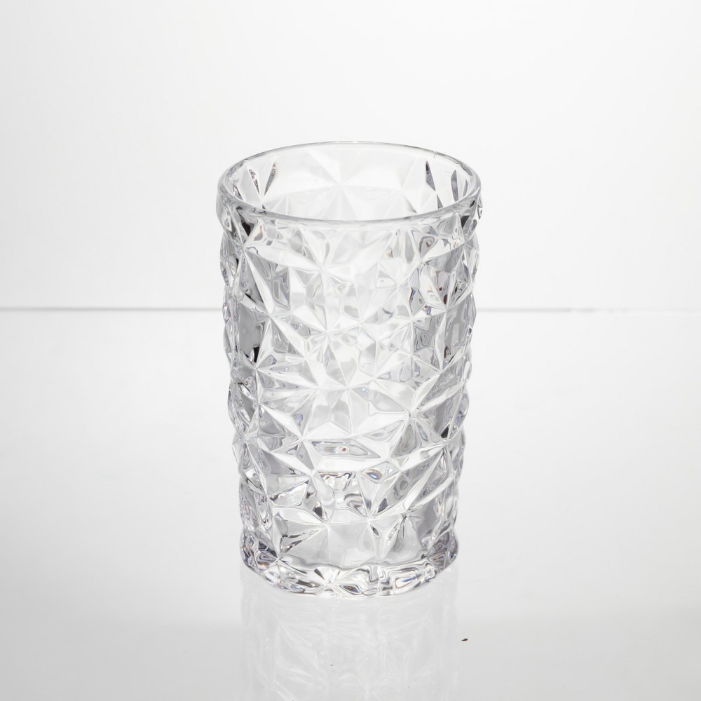 Набор стеклянных стаканов 6 штук 350 мл для лимонадов сока воды коктейлей стаканы стеклянные для напитков HP-19-167