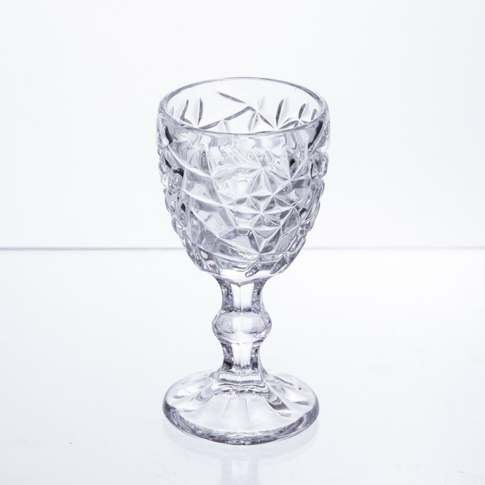 Набор рюмок на ножке 6 штук 50 мл для водки наливки подарочные рюмки стеклянные HP-19-170