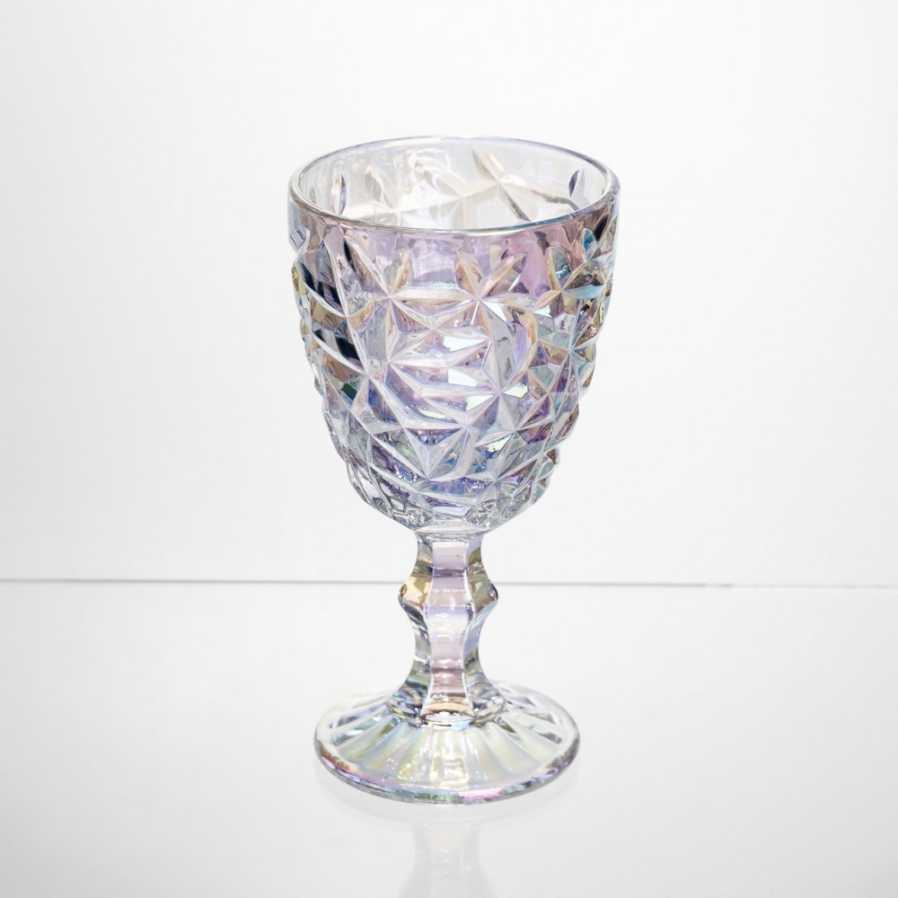 Набор бокалов для вина 6 штук 340 мл винные бокалы на ножке стеклянные фужеры для вина подарочные HP-19-173