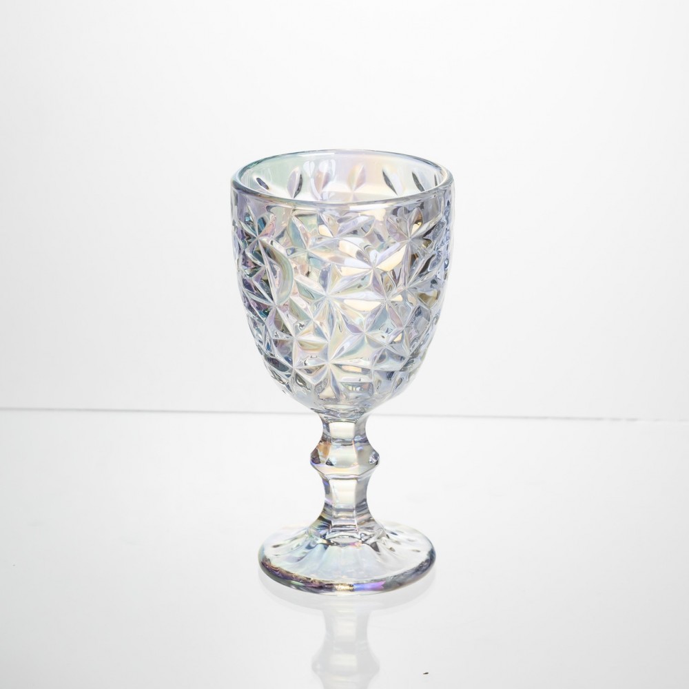 Набор бокалов для вина 6 штук 240 мл винные бокалы на ножке стеклянные фужеры для вина подарочные HP-19-174