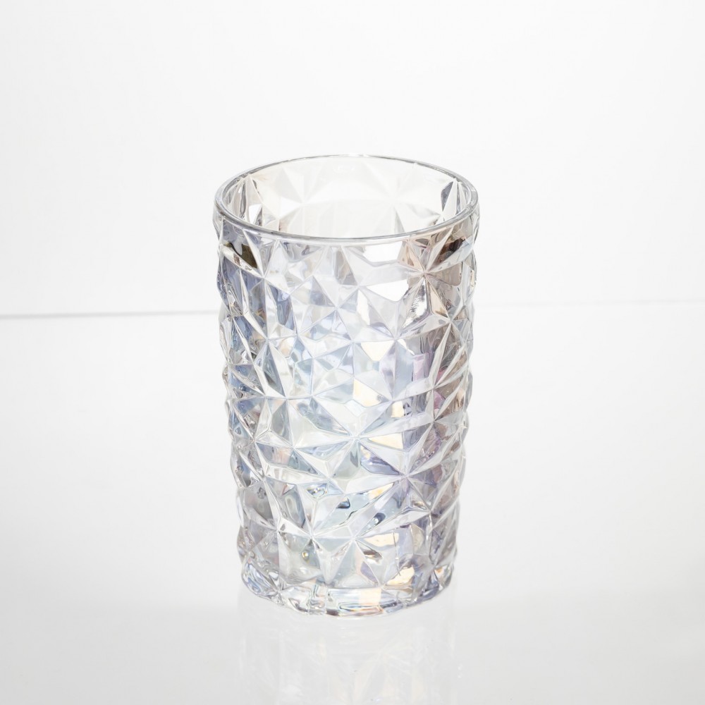 Набор стеклянных стаканов 6 штук 350 мл для лимонадов сока воды коктейлей стаканы стеклянные для напитков HP-19-175