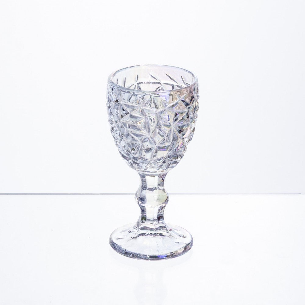 Набор рюмок на ножке 6 штук 50 мл для водки наливки подарочные рюмки стеклянные HP-19-178