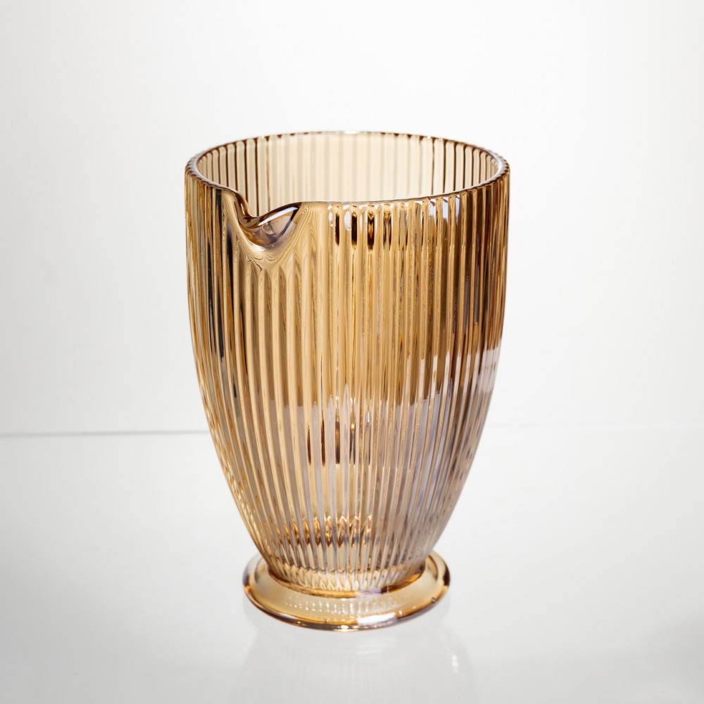 Кувшин стеклянный универсальный 1.2 л фигурный Коричневый Yiwu HP-19-202