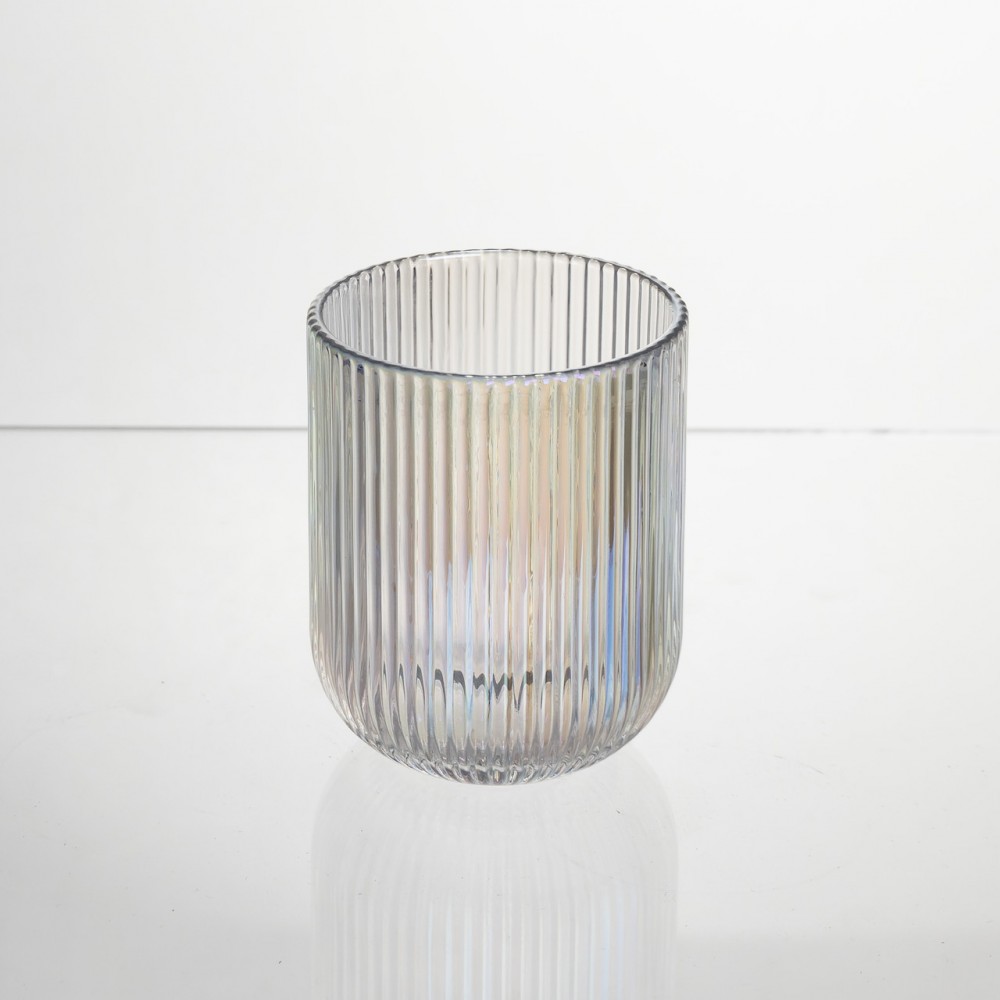 Набор стеклянных стаканов 6 штук 250 мл для напитков Прозрачный Yiwu HP-19-204