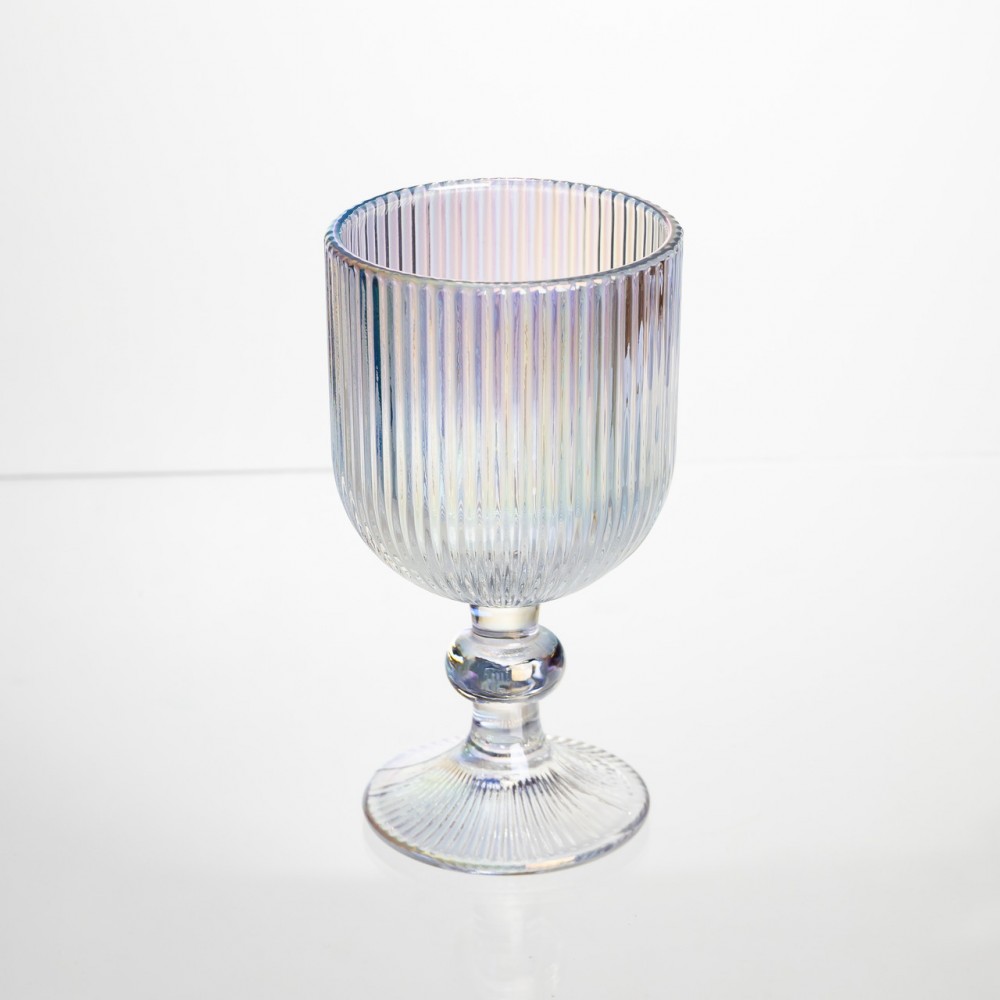 Набор бокалов для вина 6 штук 220 мл на ножке стеклянные Прозрачный Yiwu HP-19-205