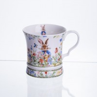 Чашка фарфоровая Garden Rabbits 300 мл в подарочной упаковке HP-7323-2