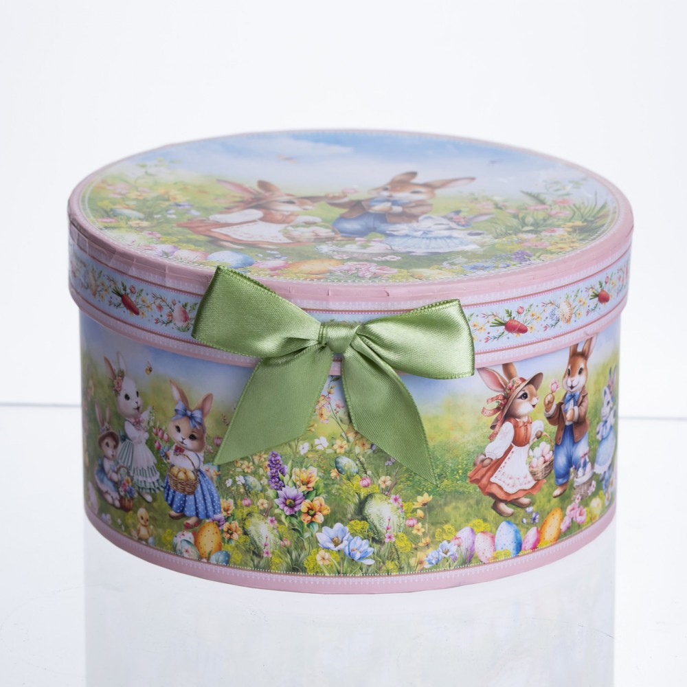 Чашка фарфоровая для чая Rabbit Family 200 мл с блюдцем HP-7323-9