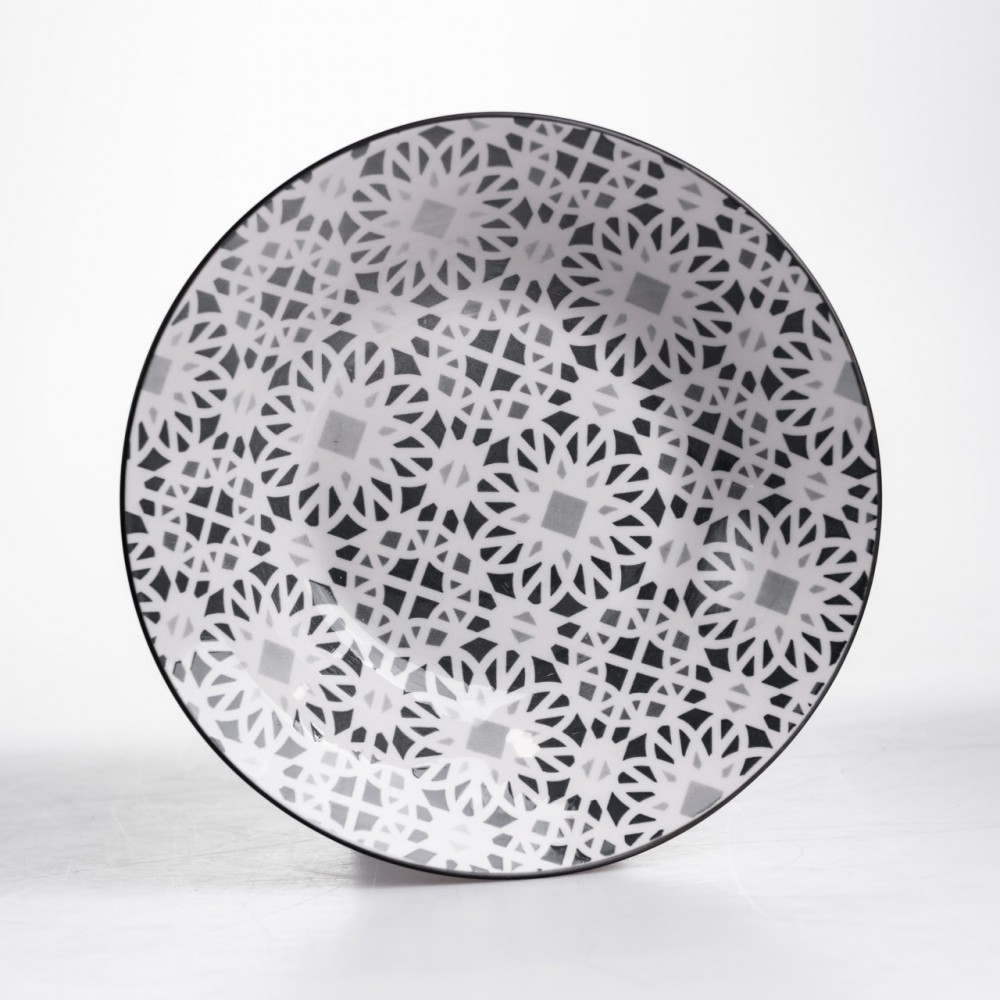 Столовый сервиз на 6 персон 18 предметов набор фарфоровых тарелок HP-HK-A2