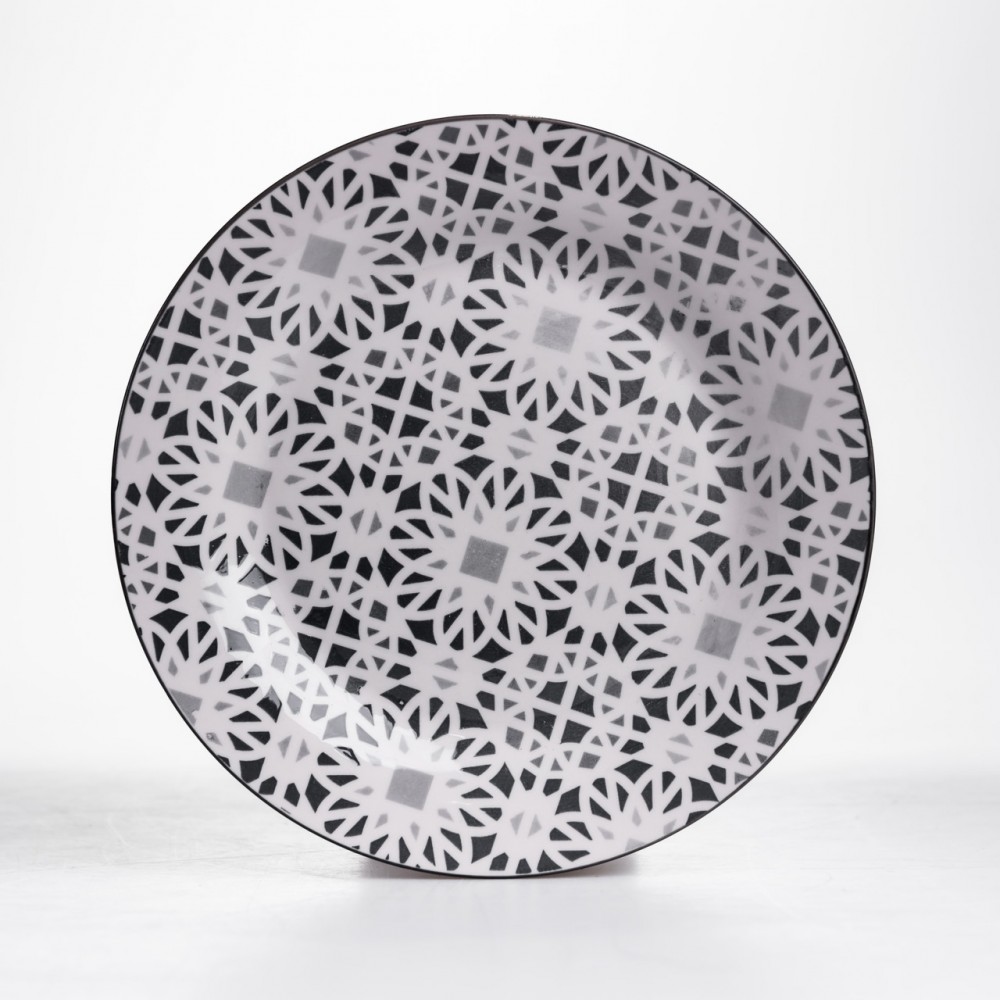 Столовый сервиз на 6 персон 18 предметов набор фарфоровых тарелок HP-HK-A2