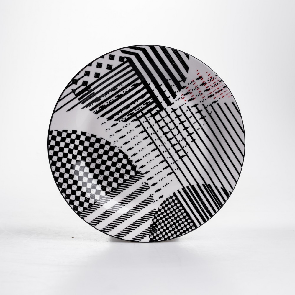 Столовый сервиз на 6 персон 18 предметов набор фарфоровых тарелок HP-HK-A3