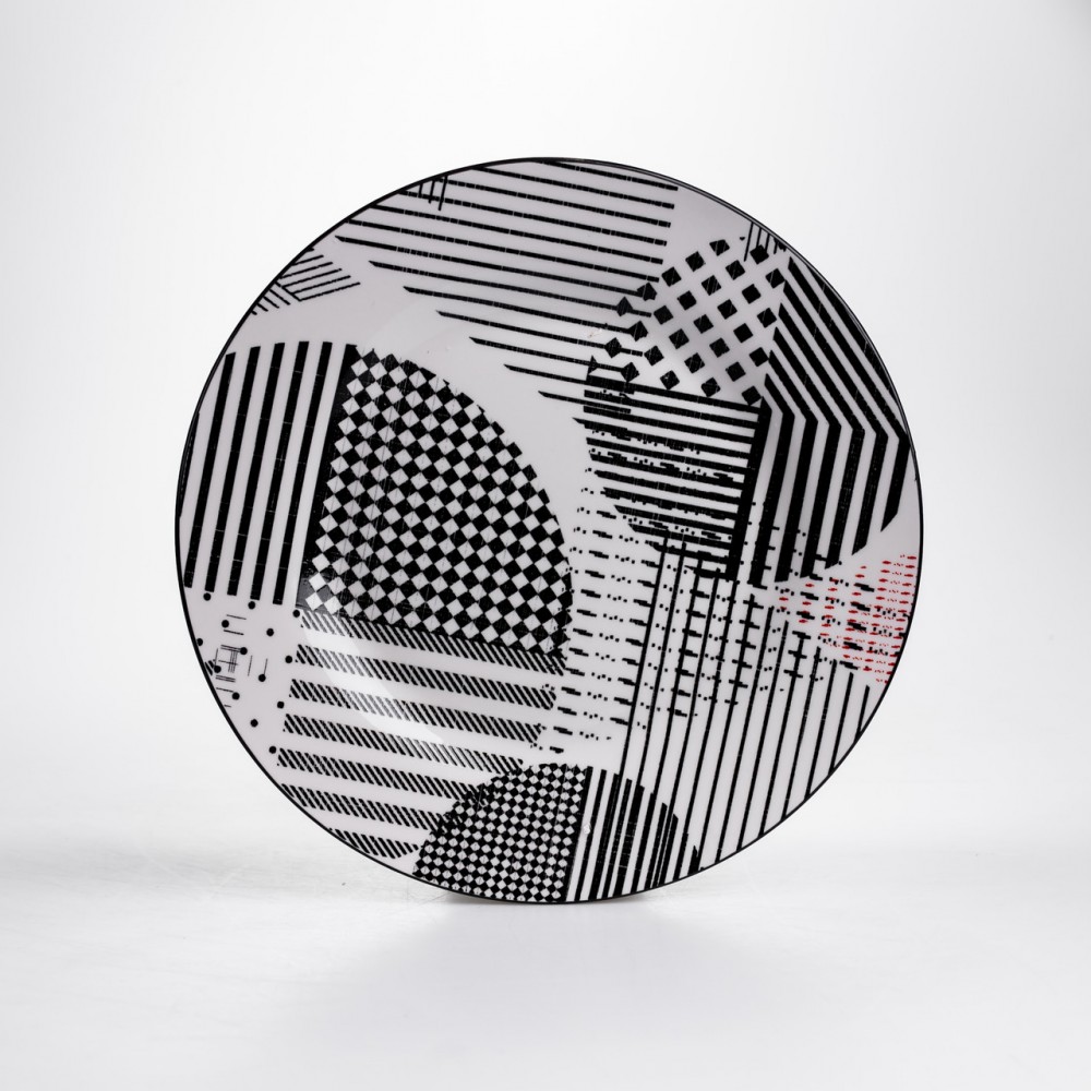 Столовый сервиз на 6 персон 18 предметов набор фарфоровых тарелок HP-HK-A3