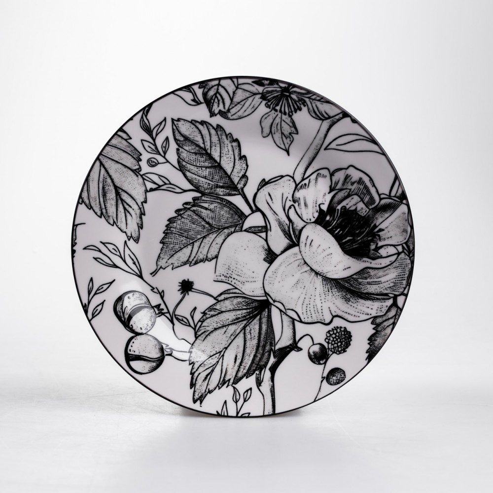 Столовый сервиз на 6 персон 18 предметов фарфоровый HP-HK-A4