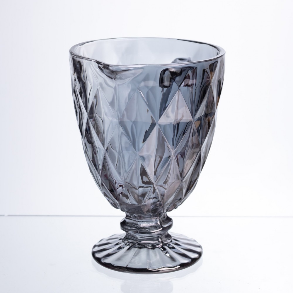 Глек для напитков Fractal стеклянный 1 литр HP-19-267 кувшин для лимонада прозрачный