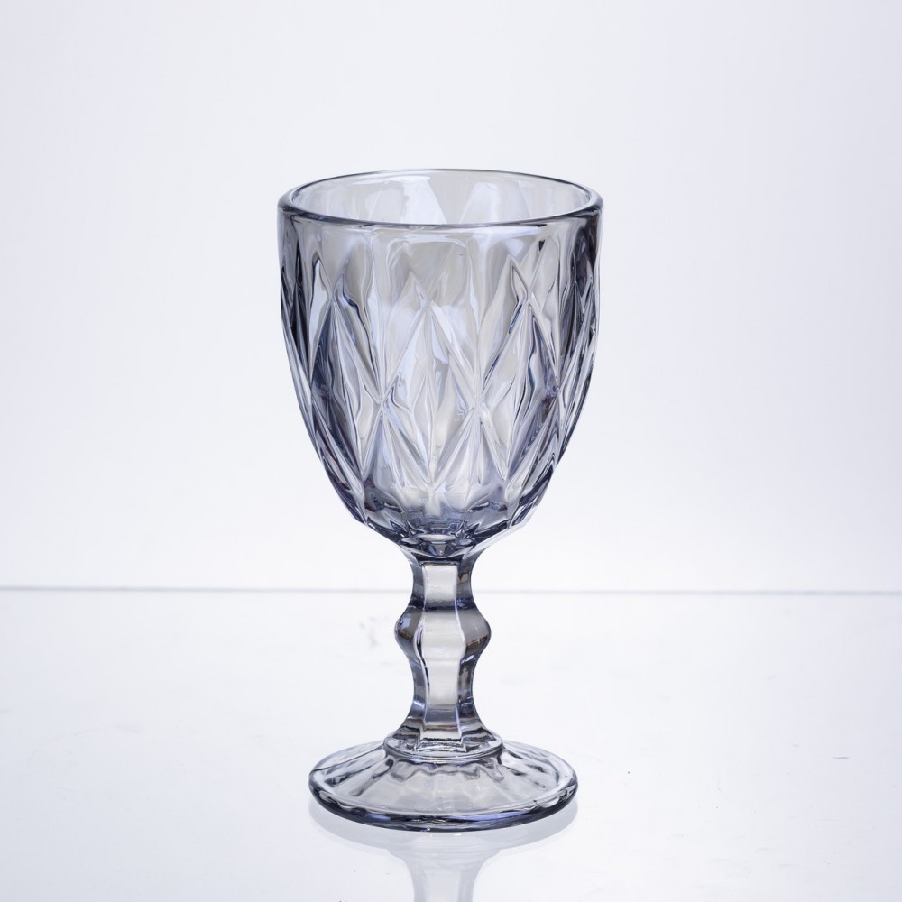 Набор бокалов столовых Diamond Blue 6 штук по 300 мл HP-19-275 прозрачный бокал для шампанского коктейлей