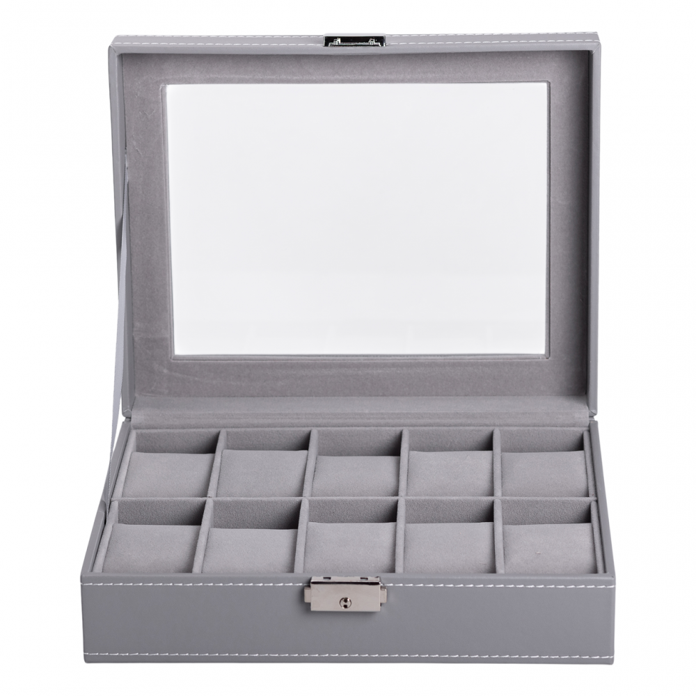 Шкатулка для хранения часов с защелкой 26,5х20х8 см HP-5-4