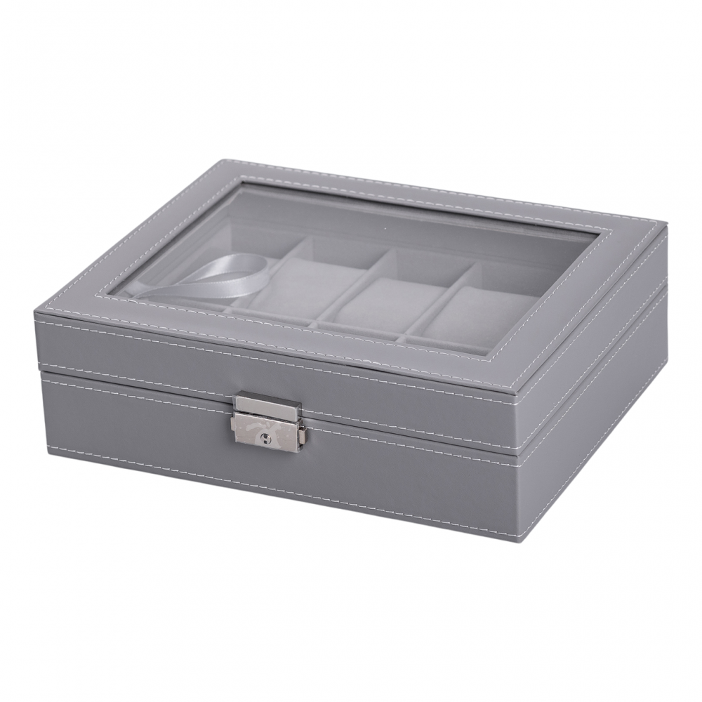 Шкатулка для хранения часов с защелкой 26,5х20х8 см HP-5-4