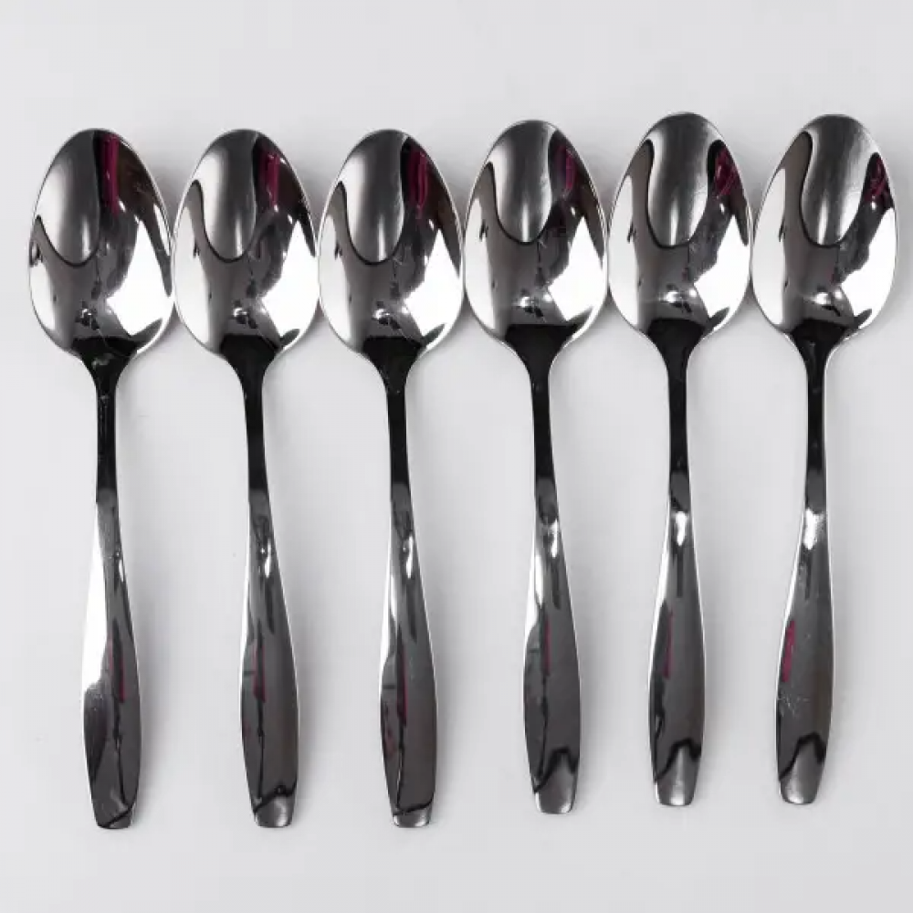 Набор столовых ложек 6 штук из нержавеющей стали 21 см ложки столовые приборы для сервировки стола HP-16978-13