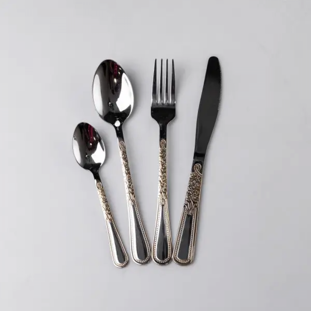 Набор столовых приборов из нержавеющей стали на 6 персон столовая ложка нож в подарочной упаковке HP-16978-24