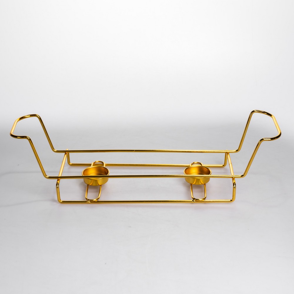 Мармитница фарфоровая 2 л на подставке с подогревом 40х22.5х15.5 см HNG-112-15