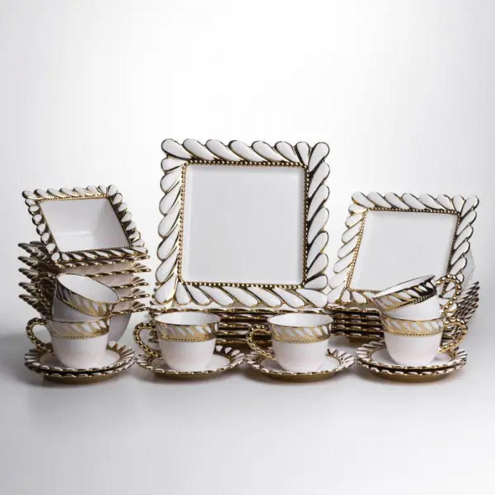 Сервиз фарфоровый Tiffany 24 предмета на 6 персон XZ-24PCS