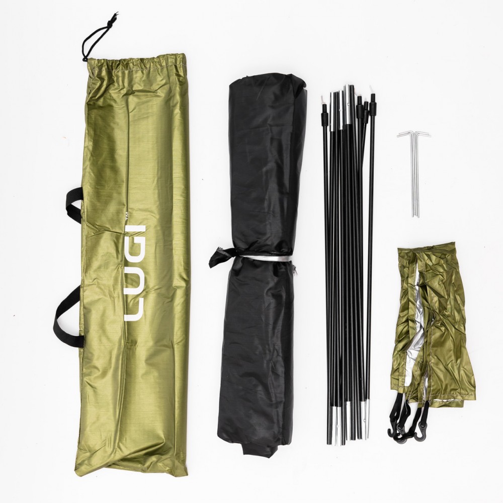 Палатка 2-3 месная 200x150x120 см туристическая палатка кемпинг рыбалка природа отдых SJ-0005