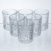 Набір чарок для віскі Shot glass 6 штук по 75 мл HP-17-34