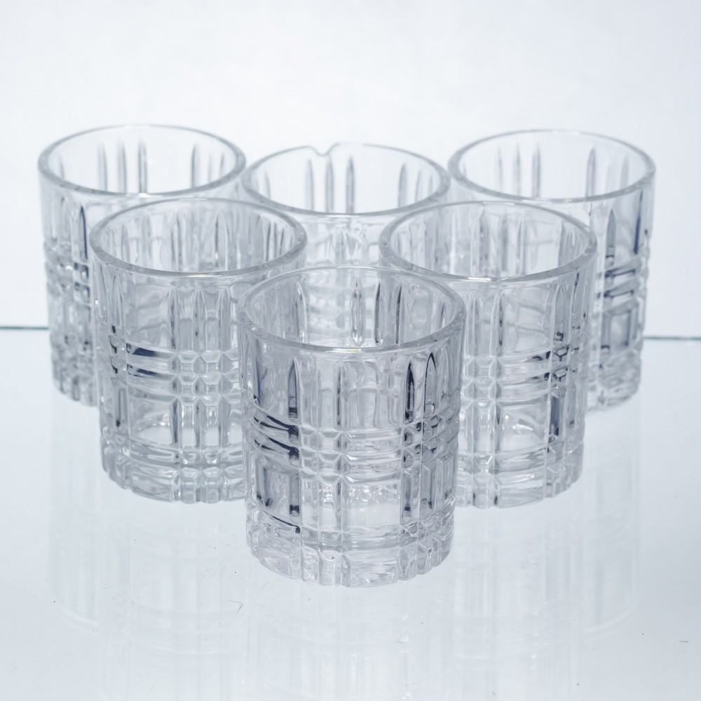 Набір чарок для міцних напоїв Crystal Shots 6 штук по 75 мл HP-17-35