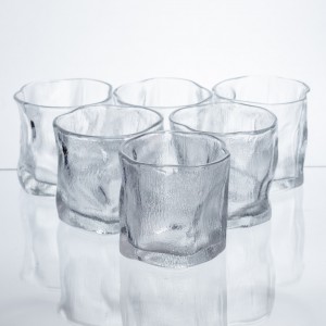 Набор стаканов для напитков Glacier Set 6 штук по 236 мл стеклянные HP-17-65