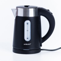 Електрочайник Sokany SK-0808 1200W Black