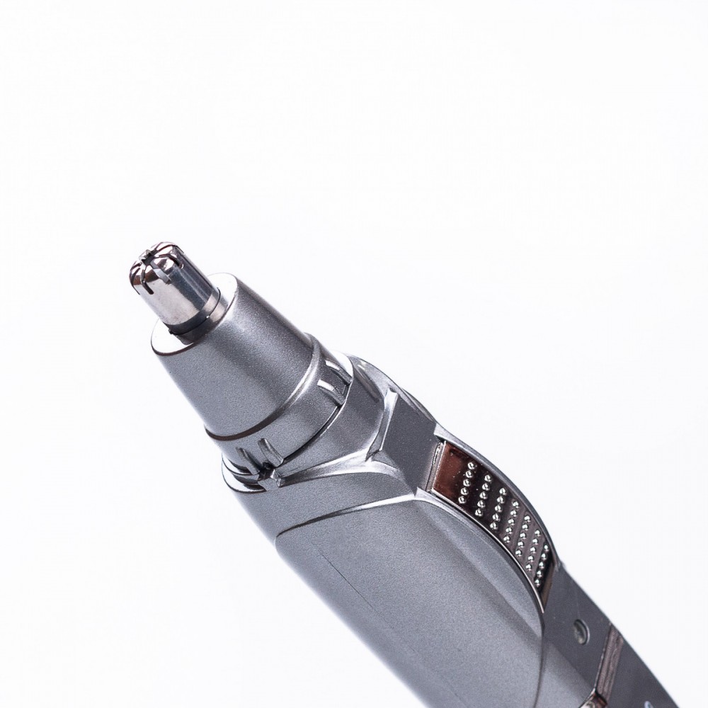 Тример для носа і вух Sokany SK-316 акумуляторний з насадками і USB Сірий