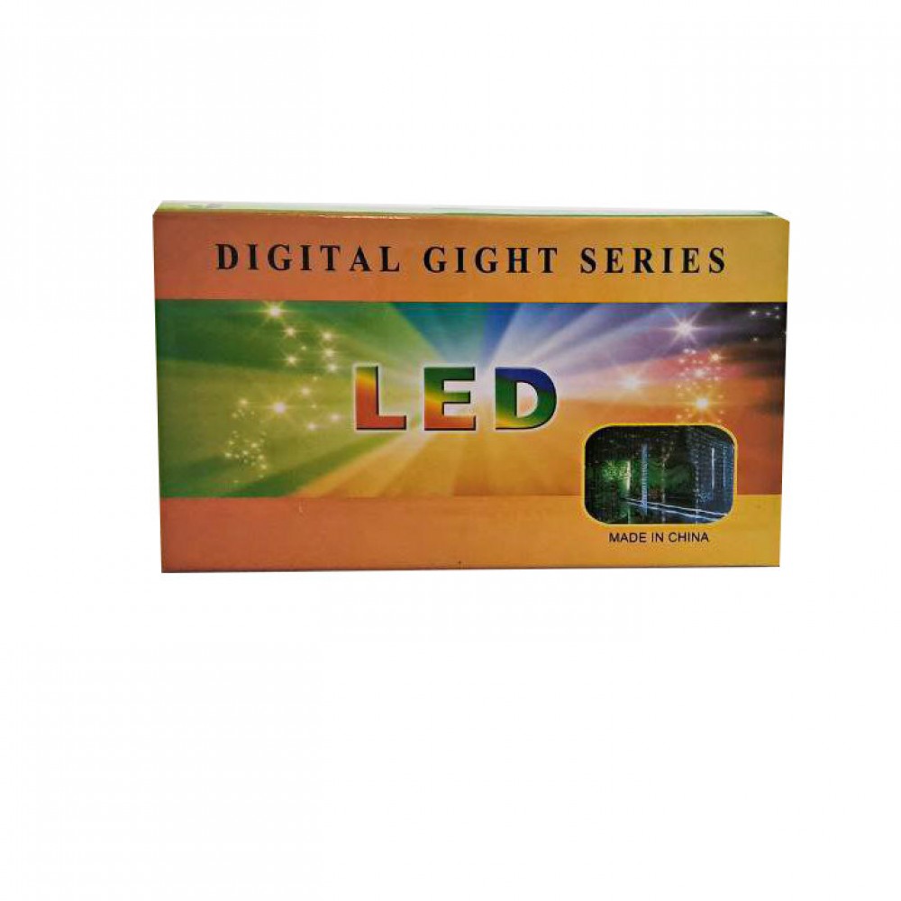 Гірлянда Водоспад 3х2 м 210 LED (480 L) лампочок світлодіодна прозорий дріт 10 ниток 8 режимів Білий