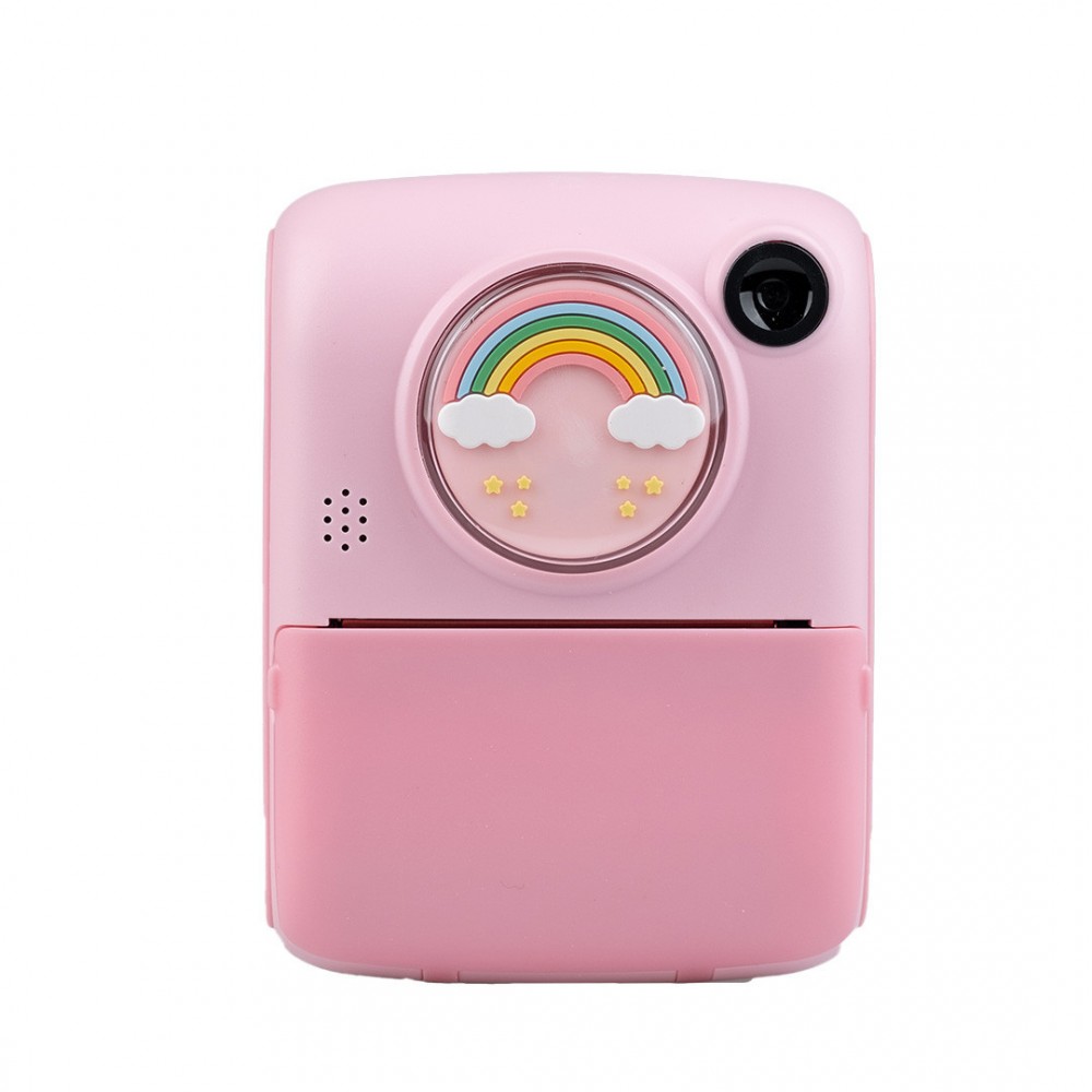 Фотоапарат дитячий акумуляторний Yimi X17 Print Camera Mini Full HD Рожевий