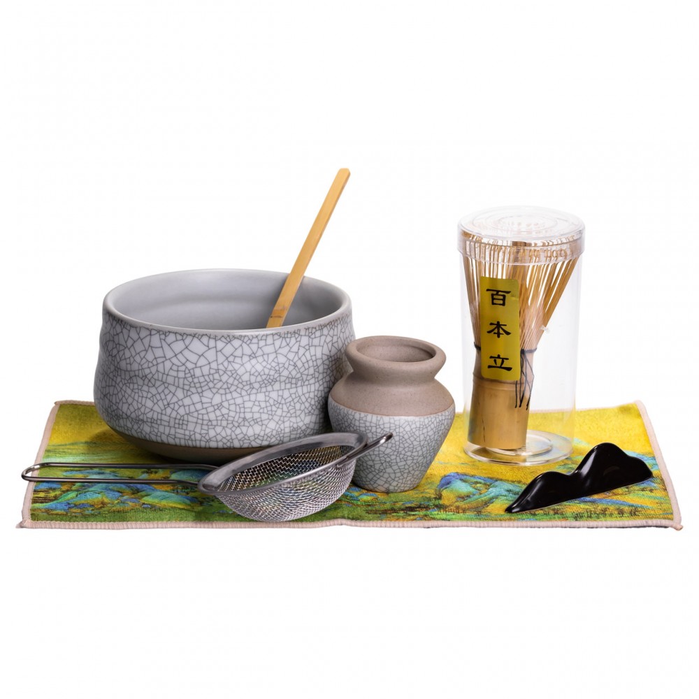 Подарочный набор для приготовления чая матча из 7 предметов MAT7