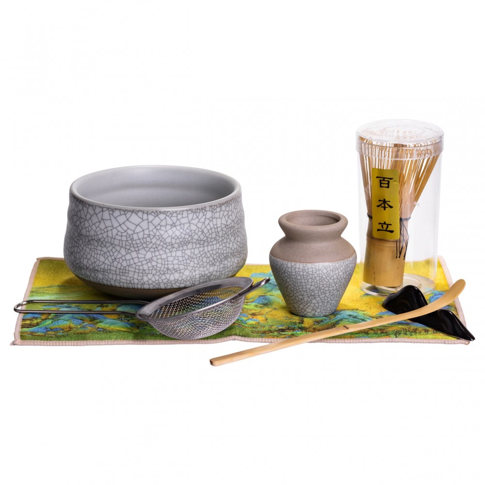 Подарочный набор для приготовления чая матча из 7 предметов MAT7