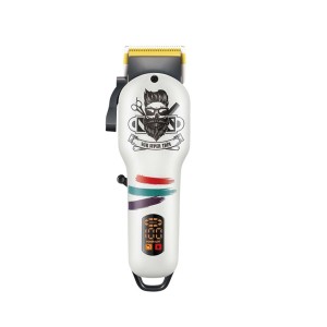 Тример для бороди і волосся VGRHP-V-699B акумуляторний USB зарядка білий