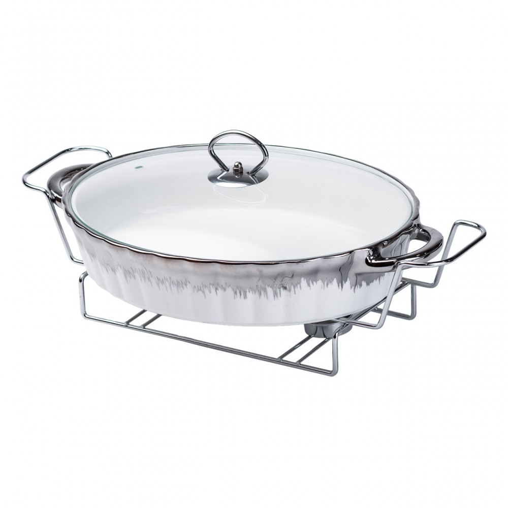 Мармітниця 2 л настільна овальна з кришкою HP1024