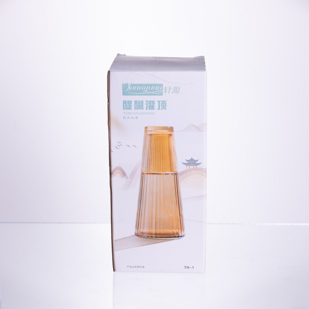 Кувшин 800 мл со стаканом 1 шт по 250 мл Прозорий HP-19-TH-1