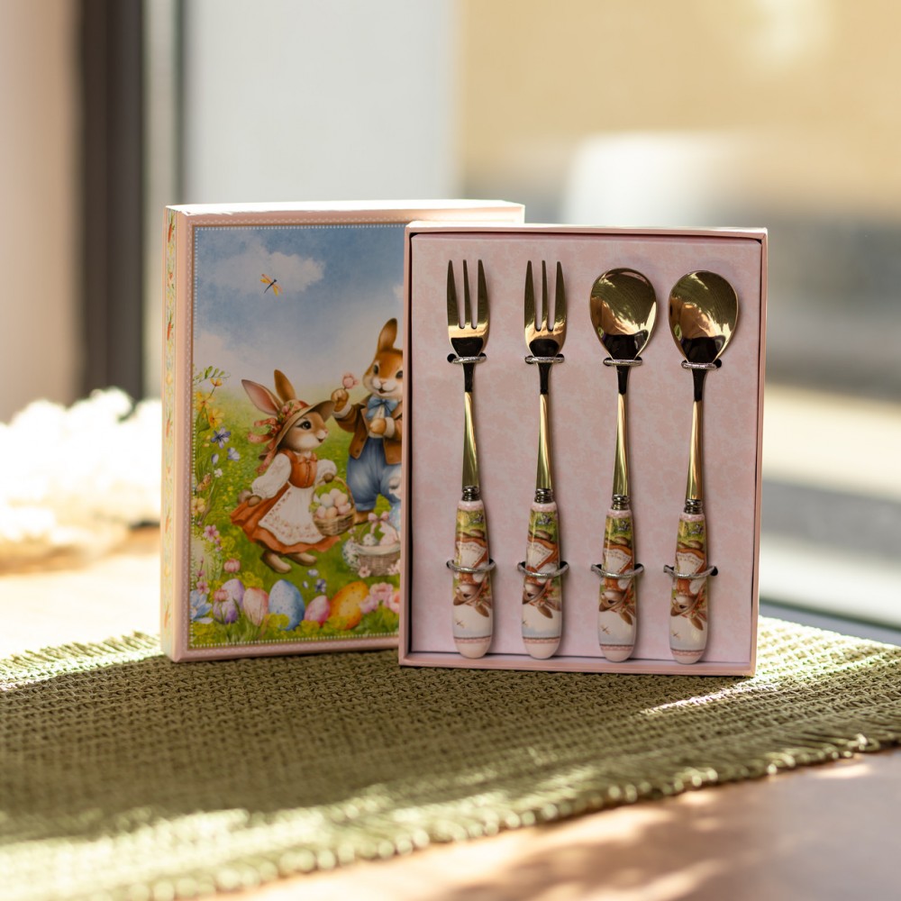 Набор столовых приборов Rabbit Family 4 предмета на 2 персоны HP-7323-12