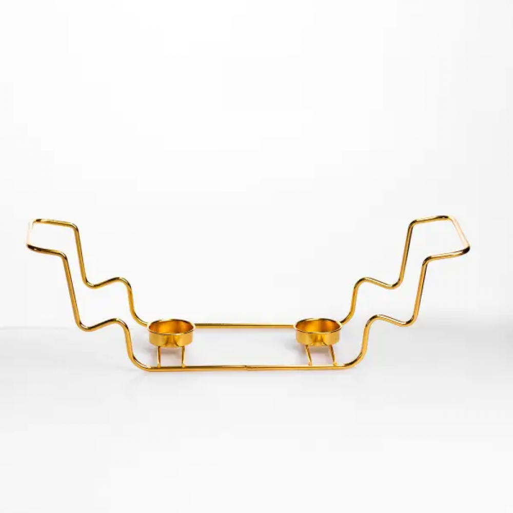 Мармитница прямоугольная 2 л на подставке с подогревом 40х22.5х15.5 см ML-874-15