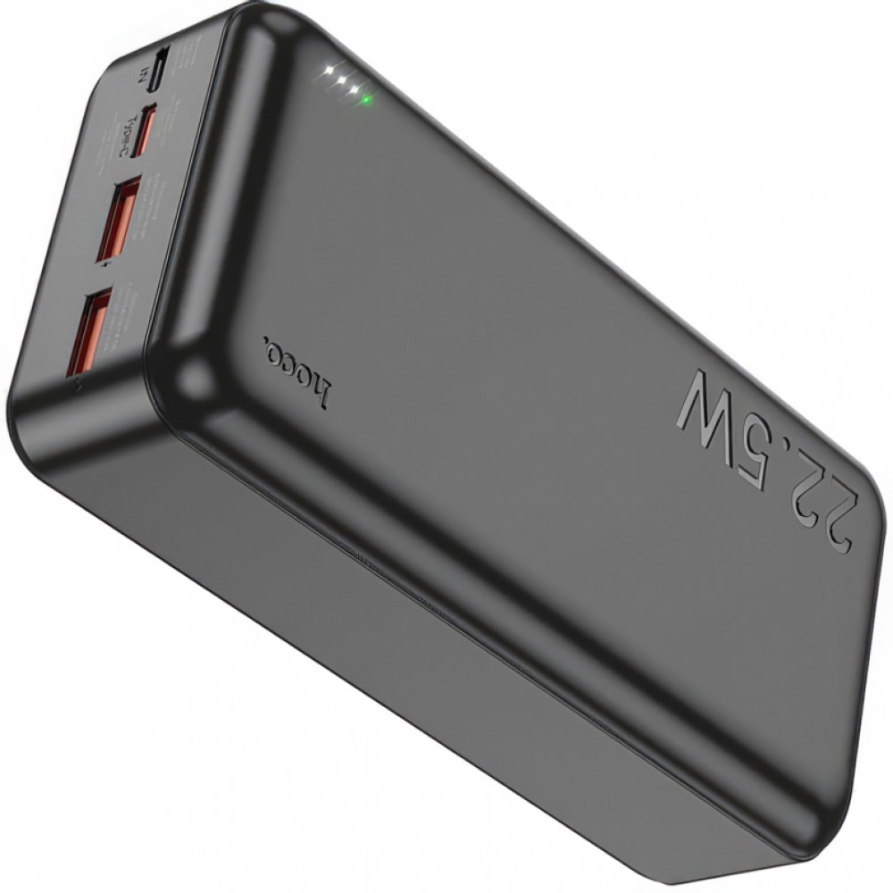 Повербанк Hoco J101B Astute 22.5W 30000 mAh Чорний