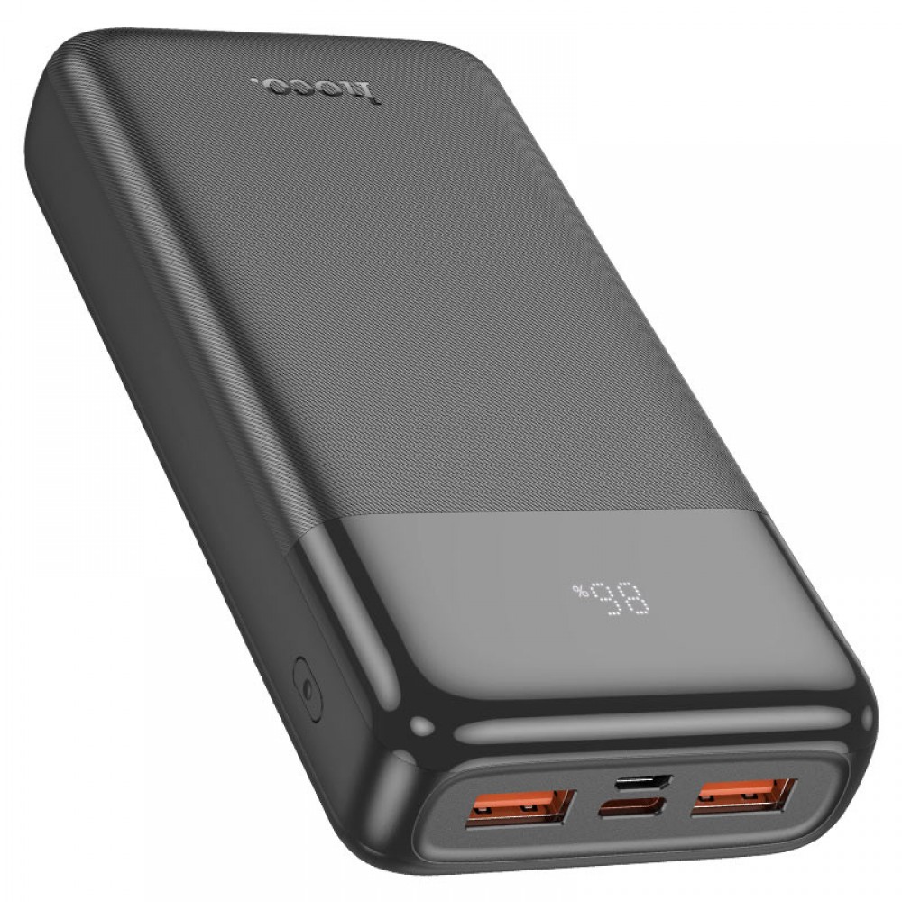 Зовнішній акумулятор (Power Bank) Hoco J121A 20000 mAh із швидкою зарядкою 22.5W+PD20W Black