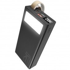 Зовнішній акумулятор (Power Bank) Ridea RP-D20L 20000 mAh Phoenix20 10W з ліхтариком, чорний