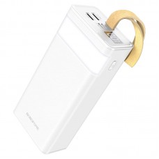 Зовнішній акумулятор (Power Bank) BOROFONE BJ18A 30000mAh, білий